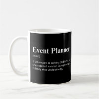 Event Planner Funny Event Manager Definition