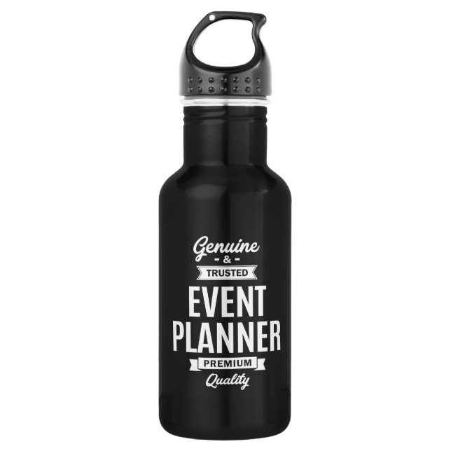 Event Planner Job Title Gift 532 Ml Water Bottle (Front)