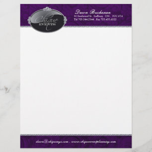 Event Planner Letterhead