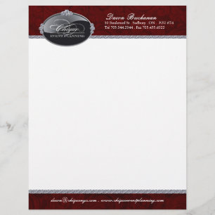 Event Planner Letterhead