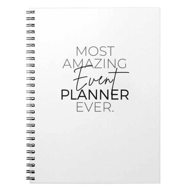 Event Planner Notebook (Front)