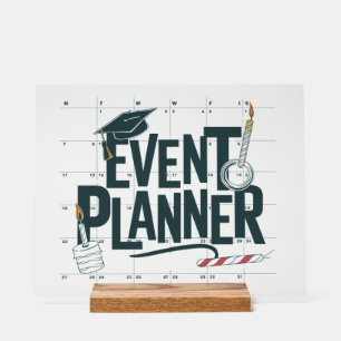 Event Planner–Perfect for Organised Professional Acrylic Sign