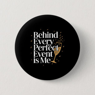 Event planner professional coordinator job event 6 cm round badge