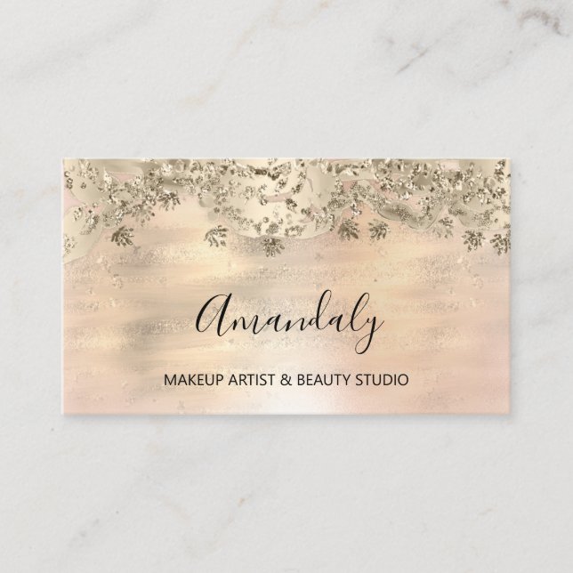  Event Planner Rose Influencer Blogger Stylist  Business Card (Front)