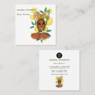 Event Planner Square Business Card