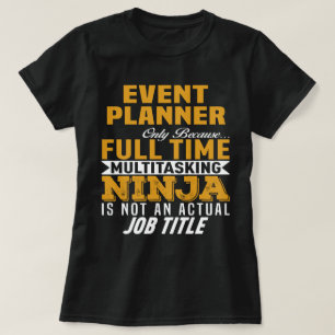 Event Planner T-Shirt