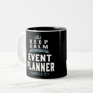 Event Planner Two-Tone Coffee Mug