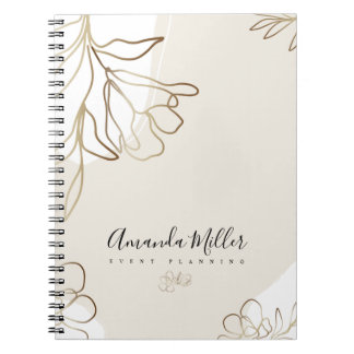 Event Planning Business Personalized Notebook