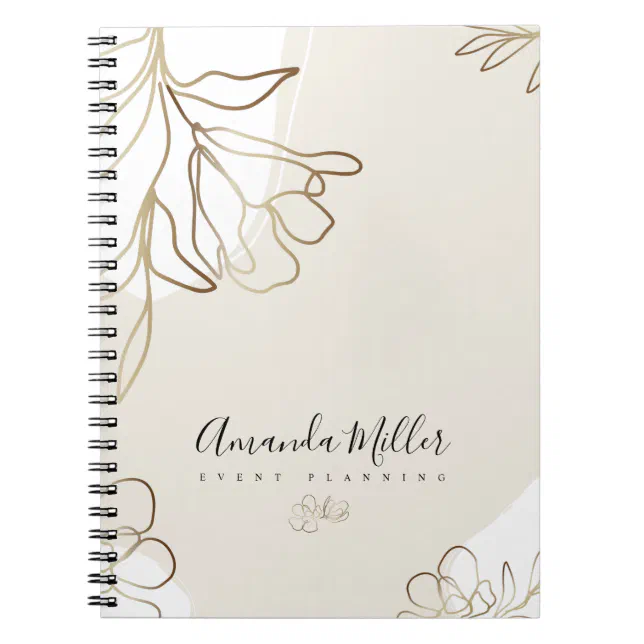 Event Planning Business Personalized Notebook | Zazzle