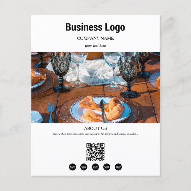 Event Planning Business Promotional Social Media Flyer (Front)