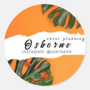 Event Planning Classic Round Sticker