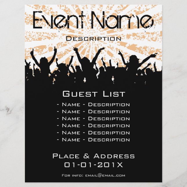 Event Promotion Flyer (Front)