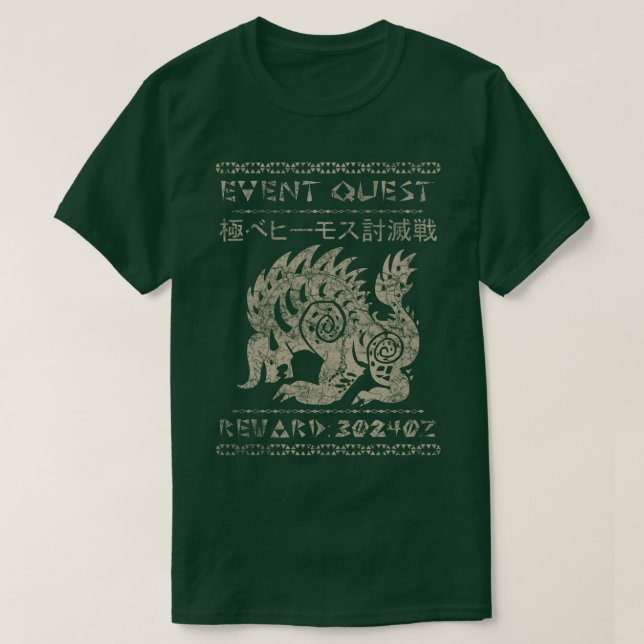 Event Quest Behemoth T-Shirt (Design Front)
