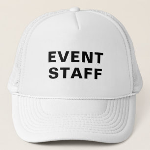 Event staff - budget simple  trucker hat
