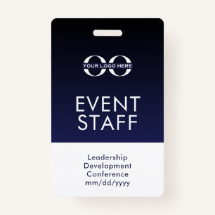 Event Staff ID Badge