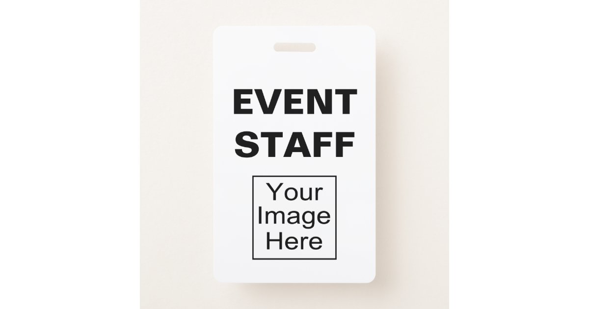 Event Staff ID Badges