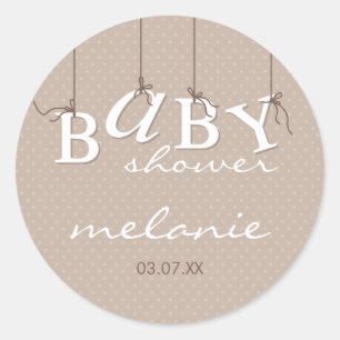 EVENT STICKER :: baby letters 3
