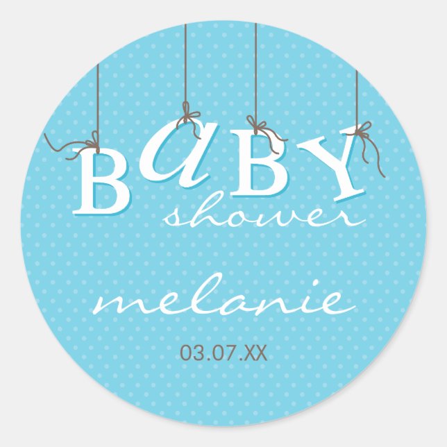 EVENT STICKER :: baby letters 8 (Front)