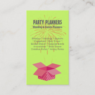 Events Management Company Business Card