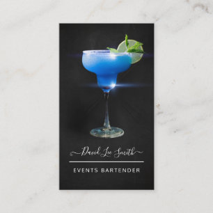Events Professional Barman Business Card