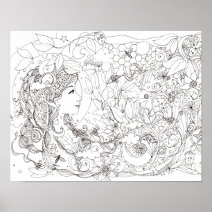 Ever long poster print