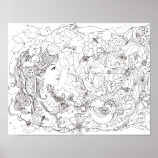 Ever long poster print