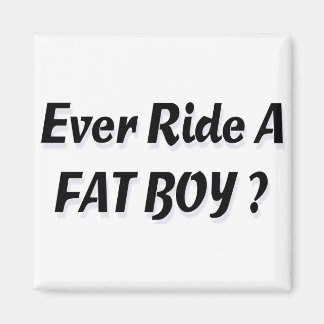 Ever Ride A Fat Boy? Magnet