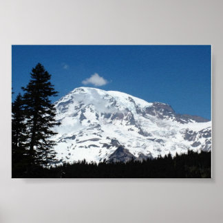 EVER SO BEAUTIFUL MT.RAINIER POSTER