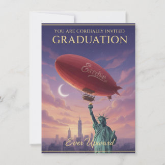 Ever Upward - Graduation Invitations