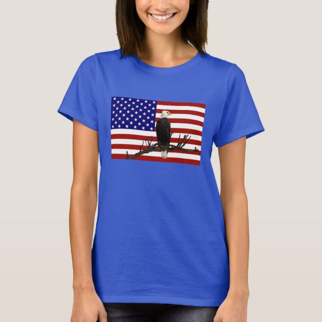 Ever Vigilant Bald Eagle T-Shirt (Front)