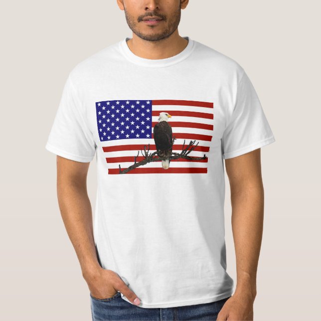 Ever Vigilant Bald Eagle T-Shirt (Front)