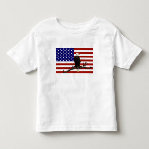 Ever Vigilant Bald Eagle Toddler T-Shirt