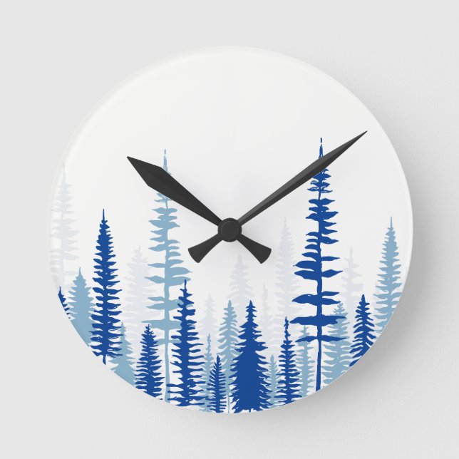 EverBlue Charm Round Clock (Front)
