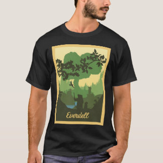 Everdell - Board Games - Minimalist Travel Poster T-Shirt