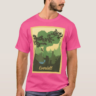 Everdell - Board Games - Minimalist Travel Poster  T-Shirt