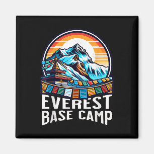 Everest Base Camp Prayer Flags Nepali Himalayan Hi Magnet