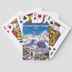 Everest Base Camp Trek Nepal Playing Cards