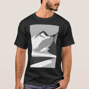 Everest Black - Art Gallery Selection T-Shirt