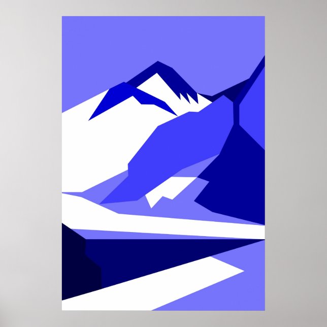 Everest - blue poster (Front)