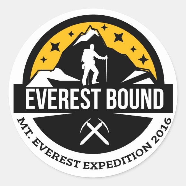 Everest Bound Sticker (Front)