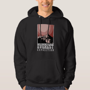 Everest Expeditions Mountain Exploration Adventure Hoodie