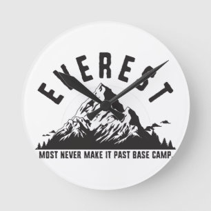 Everest Round Clock