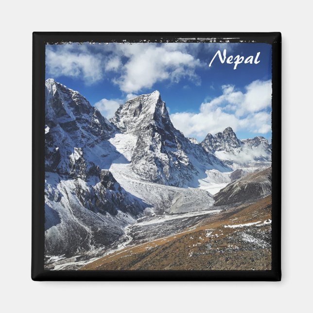 Everest trekking, landscapes - Nepal Magnet (Front)