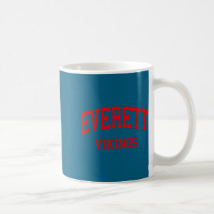 Everett high school hs lansing mi retro coffee mug
