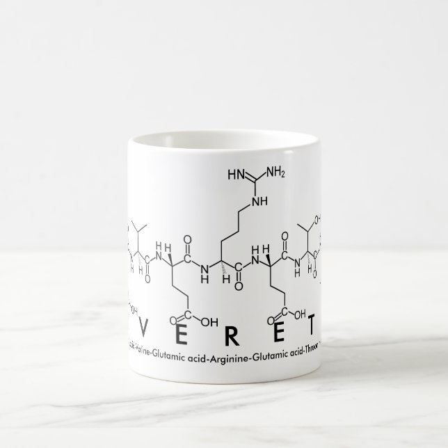 Everett peptide name mug (Center)