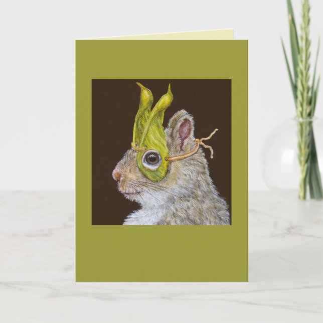 Everett the squirrel card (Front)
