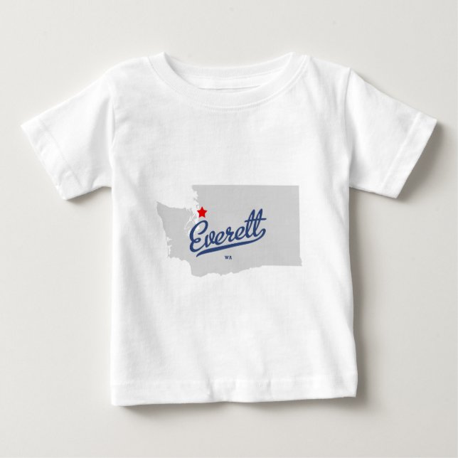 Everett Washington WA Shirt (Front)