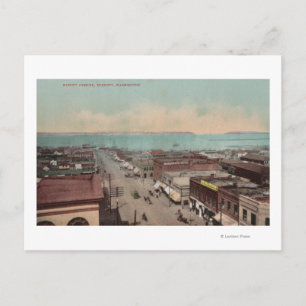 Everett, WAView of Hewitt Ave.Everett, WA Postcard