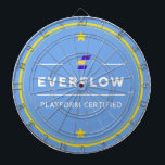 Everflow Dartboard<br><div class="desc">Increase your targeting accuracy with this unique dartboard. Although you scores won't translate directly into your media buying campaigns,  it'll help you have some fun and relaxation while WFH or hanging out at the office with your colleagues.</div>