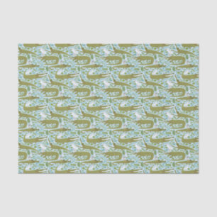 everglades alligators tissue paper